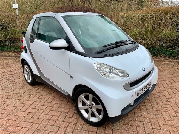 Smart Fortwo CDI Pulse Convertible White Diesel Free Road