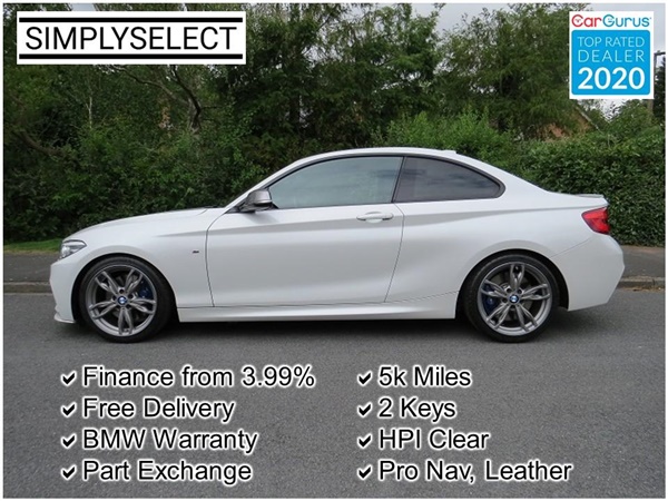 BMW 2 Series M240i Coupe Automatic M Performance Mineral