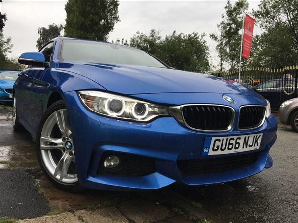 BMW 4 Series D M SPORT GRAN COUPE 4d 148 BHP