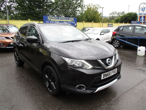 Nissan Qashqai 1.5 DCI BLACK EDITION 5d 108 BHP