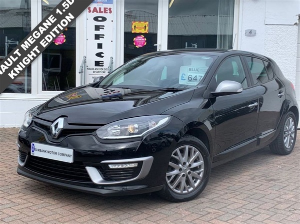Renault Megane 1.5 KNIGHT EDITION ENERGY DCI S/S 5d 110 BHP