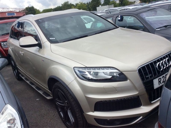 Audi Q7 4.1 TDI QUATTRO S LINE PLUS 5d 340 BHP Auto