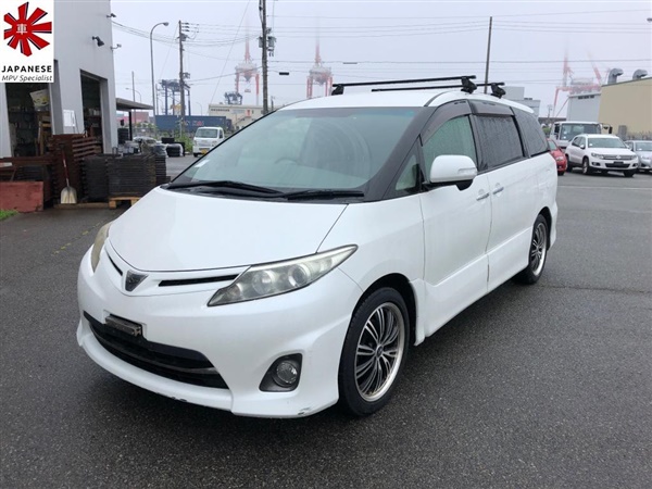 Toyota Estima 2.4 VVTi Auto AERAS 7 Seater Pearl White Power