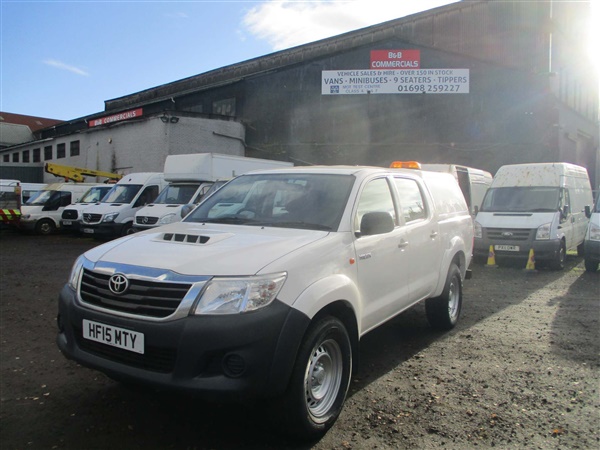 Toyota Hilux 2.5 D-4D Active Double Cab Pickup 4WD 4dr