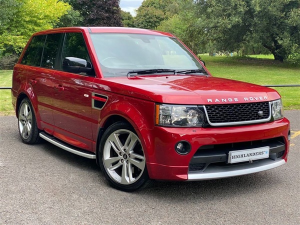 Land Rover Range Rover Sport 3.0 SDV6 COMANDSHIFT HSE RED