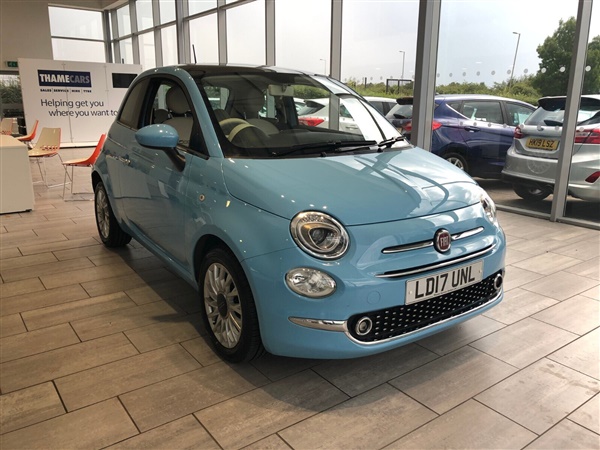 Fiat  Lounge 3dr Glass Roof and Bluetooth