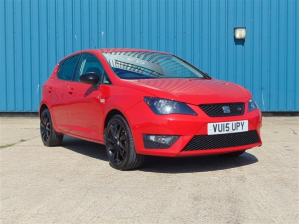 Seat Ibiza FR Black 1.4 Tsi Act 5dr with Sat Nav and Black