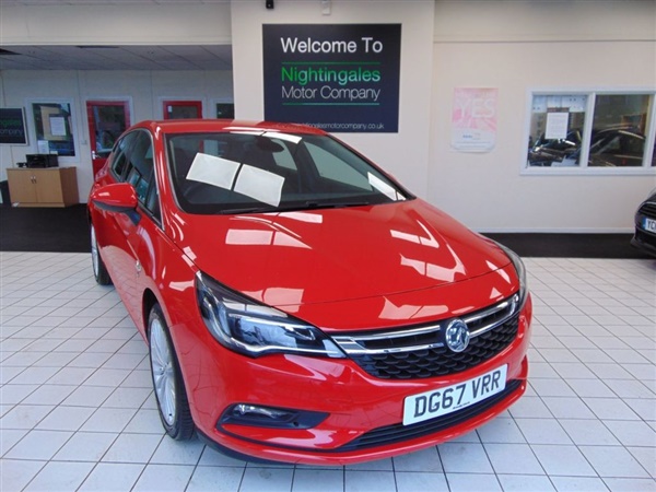 Vauxhall Astra 1.4 ELITE NAV 5d 148 BHP