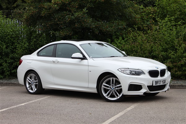 BMW 2 Series 218i M Sport 2dr [Nav] Step Auto [Glass