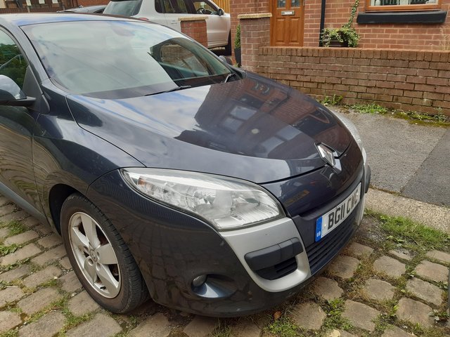  Charcoal grey,renault megane coupe, miles.