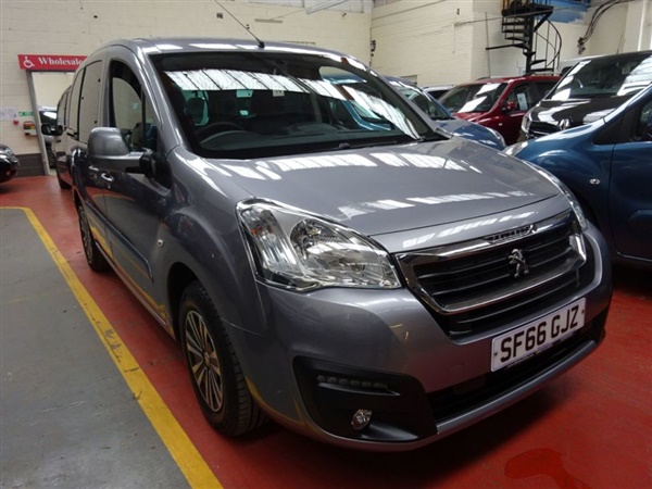 Peugeot Partner WHEELCHAIR ACCESSIBLE HORIZON RS BLUE HDI