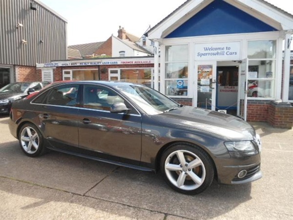 Audi A4 2.0 TDI 143 S Line 4dr Multitronic