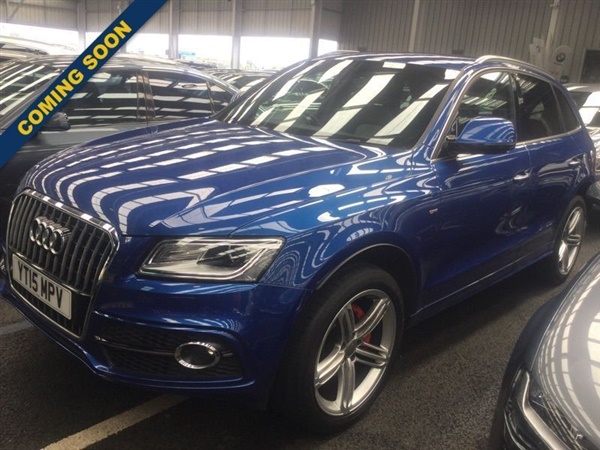 Audi Q5 2.0 TDI QUATTRO S LINE PLUS 5d AUTO 175 BHP