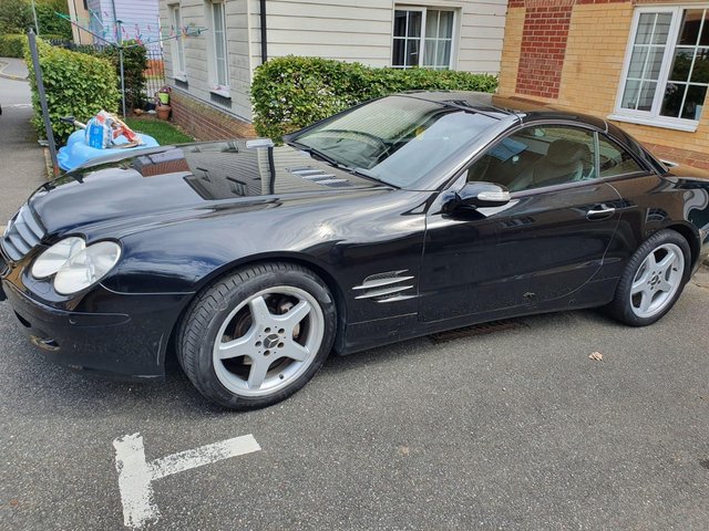 Mercedes sl500 convertible