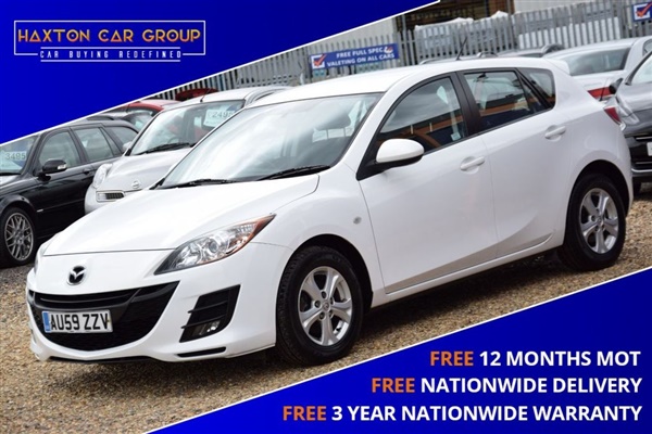 Mazda 3 1.6 TS D 5d 109 BHP + FREE NATIONWIDE DELIVERY +