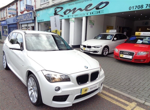 BMW X1 SDRIVE18d M SPORT STUNNING RED LEATHER INTERIOR, 1