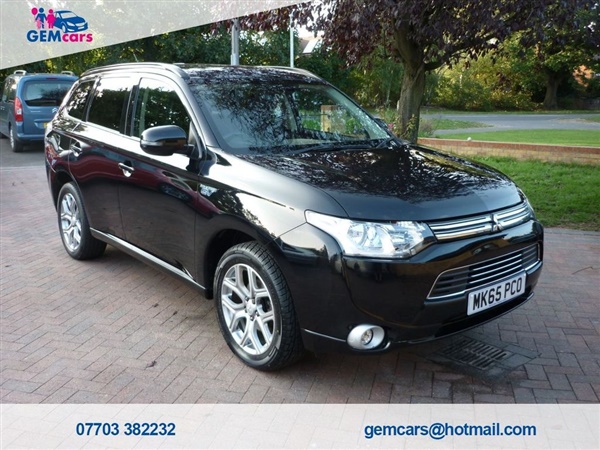 Mitsubishi Outlander 2.0 PHEV GX 3H 5d 162 BHP Semi Auto