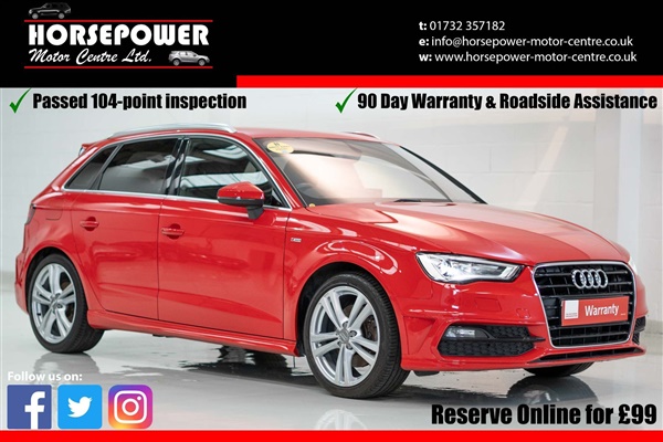 Audi A3 1.8 TFSI S line Sportback S Tronic 5dr Auto