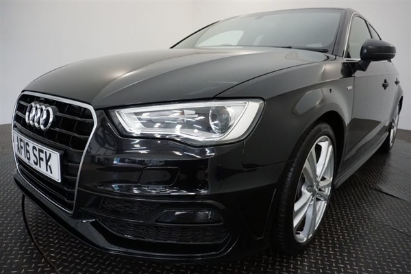 Audi A3 2.0 TDI S LINE NAV 5d-2 OWNER CAR-18 inch