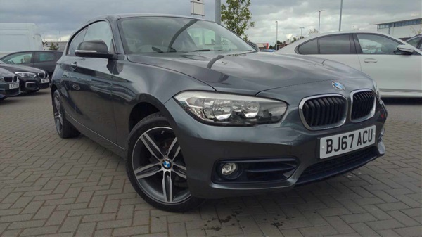 BMW 1 Series 118d Sport 3dr [Nav/Servotronic] Step Auto