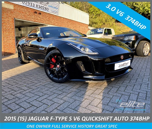 Jaguar F-Type 3.0 V6 S QUICKSHIFT 375BHP ONE OWNER FULL