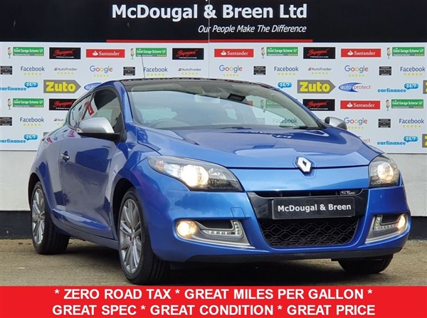 Renault Megane 1.5 GT LINE TOMTOM ENERGY DCI S/S 3d 110 BHP