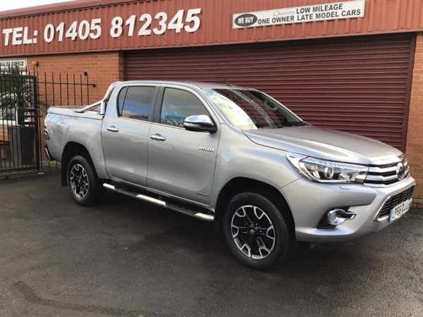 Toyota Hilux Invincible X D/Cab Pick Up 2.4 D-4D FITTED