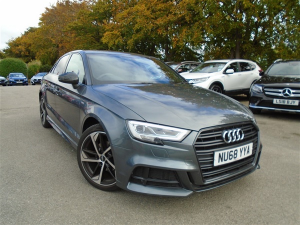 Audi A3 30 TFSI Black Edition 4dr S Tronic Auto