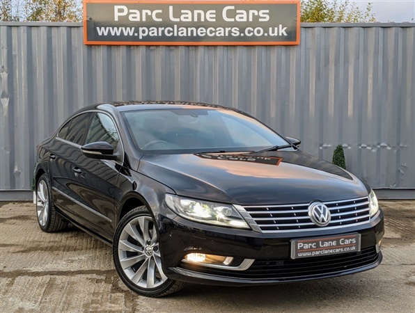Volkswagen CC ** LOW MILES, BLACK/RED LEATHER ** 2