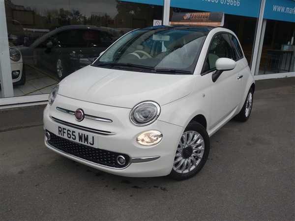 Fiat  Lounge 3dr white only  miles ! Pan roof