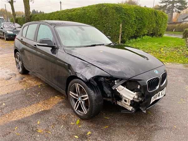 BMW 1 Series 118d Sport 5dr DAMAGED REPAIRABLE SALVAGE