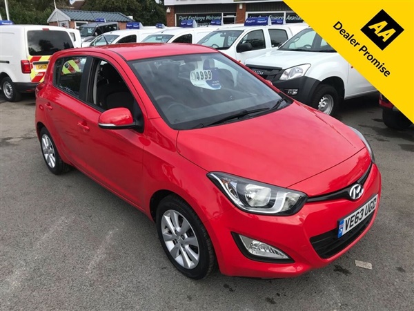Hyundai I ACTIVE 5d 84 BHP IN BRIGHT RED WITH ON;Y