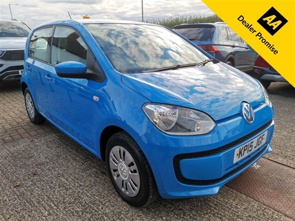 Volkswagen Up 1.0 MOVE UP 5d 59 BHP IN BRIGHT LIGHT BLUE