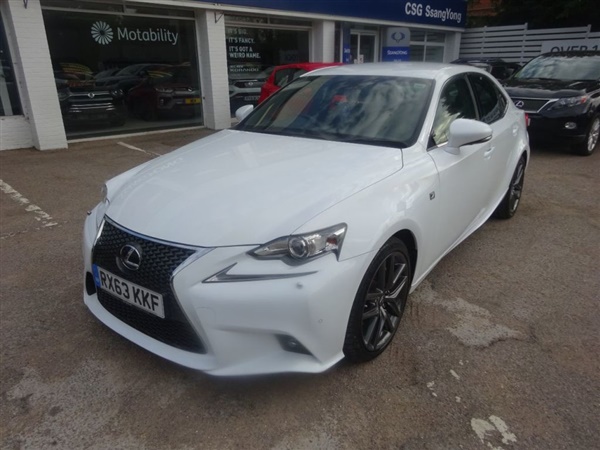 Lexus IS 250 F-Sport 4dr Auto - HEATED AND COOLING LEATHER -