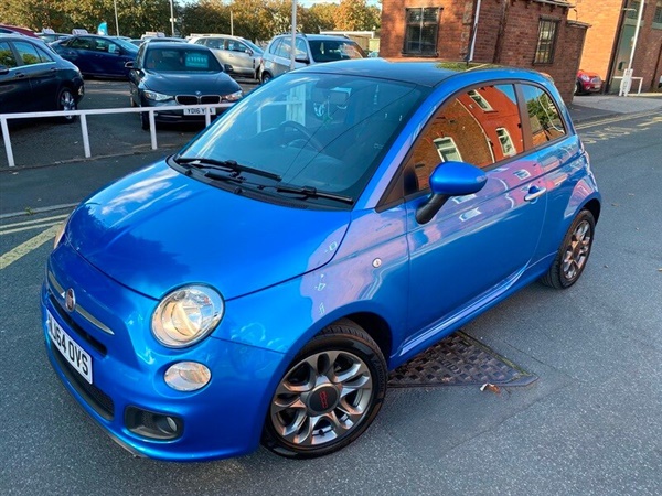 Fiat 500 TWINAIR S used car in Blue