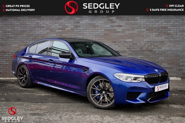 BMW M5 4.4i V8 Competition Steptronic xDrive (s/s) 4dr Auto