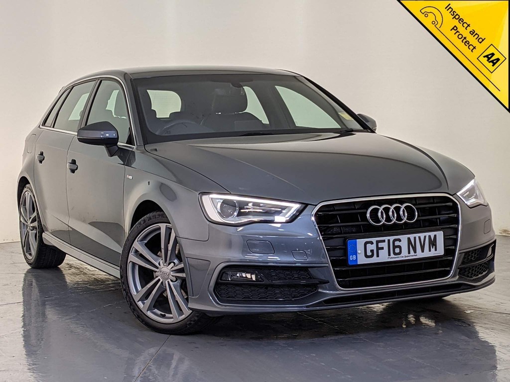  Audi A3 2.0 TDI S line Sportback S Tronic 5dr (Nav)