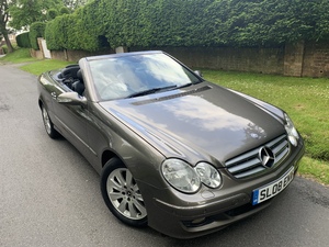Convertible Mercedes CLK Elegance  in Eastbourne |