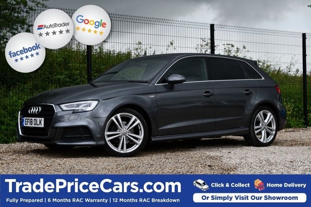  Audi A3 1.5 TFSI S LINE 5d AUTO 148 BHP