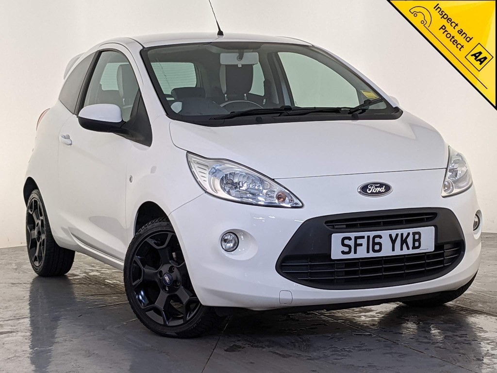  Ford Ka 1.2 Zetec White Edition (s/s) 3dr £30 ROAD TAX