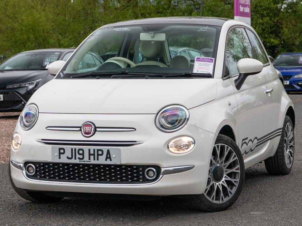  Fiat 500 Fiat  Lounge 3dr Pan Roof 16in Alloys