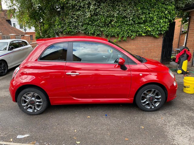 Fiat 500 sport 1.2 red reliable car