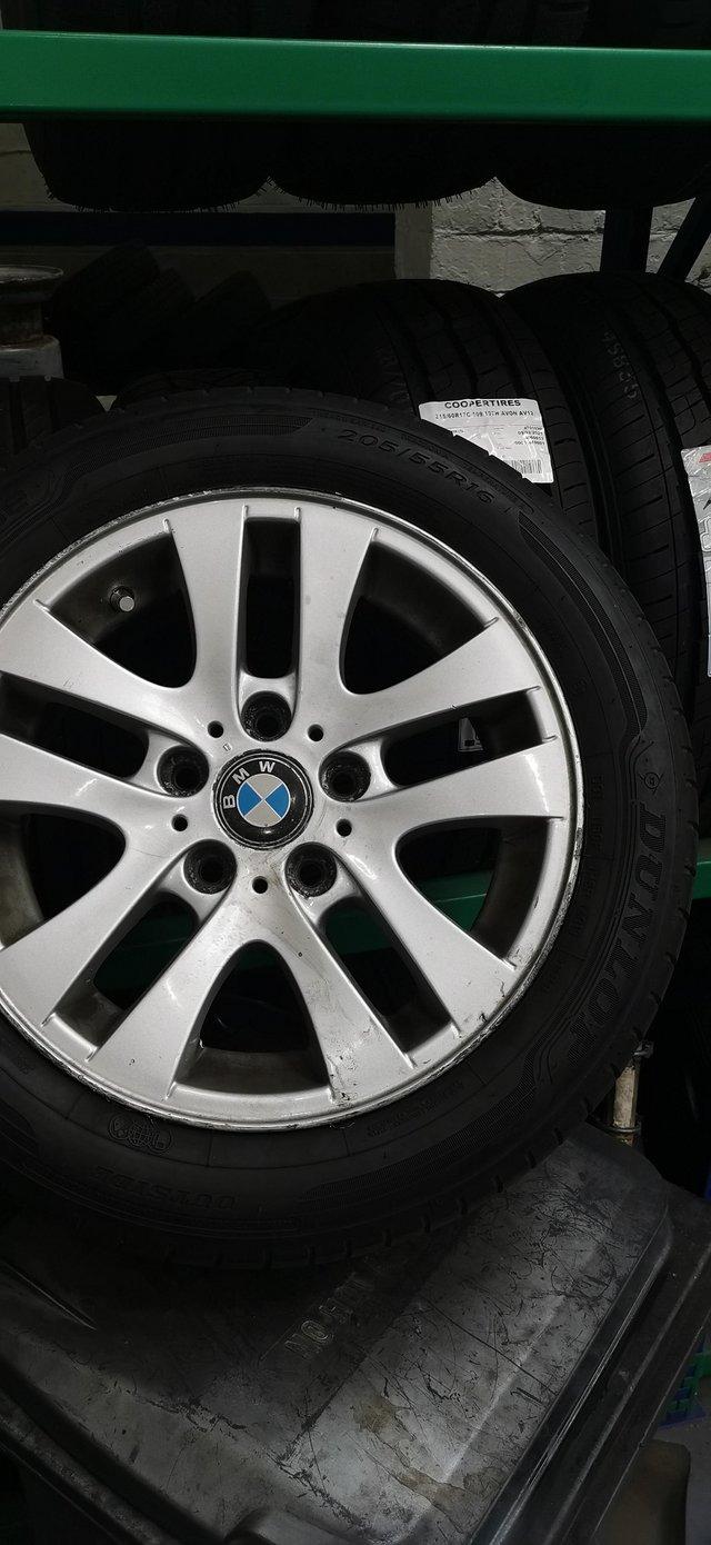 16" BMW alloy wheels set of 4 including tyres