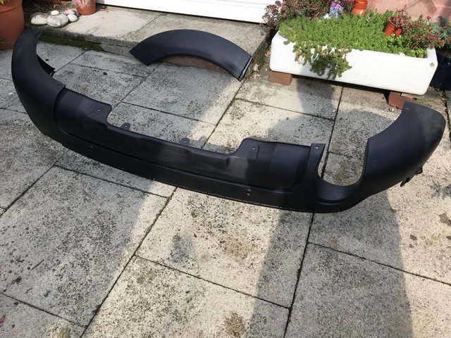 Mini countryman rear bumper valance and rear offside wing