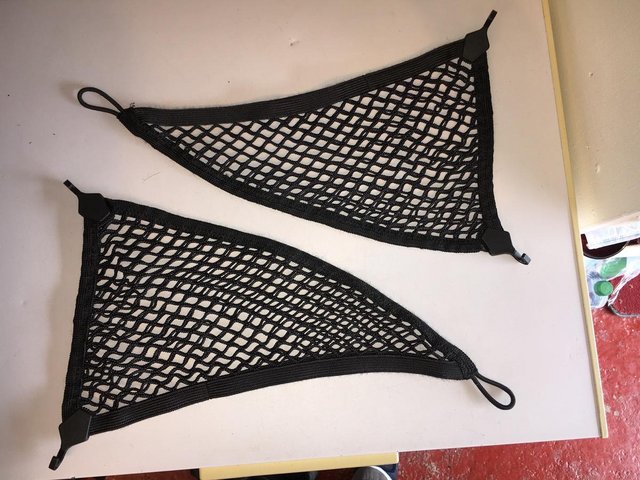 Mini cargo nets for boot space. Bought for  year model.