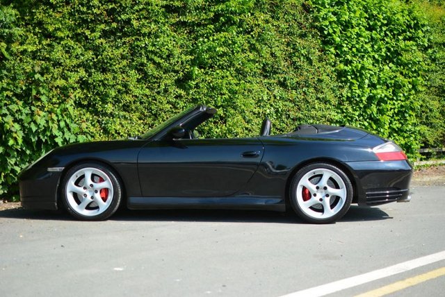 PORSCHE 911 CARRERA. 4S. CABRIO. TIPTRONIC. Met Black..In