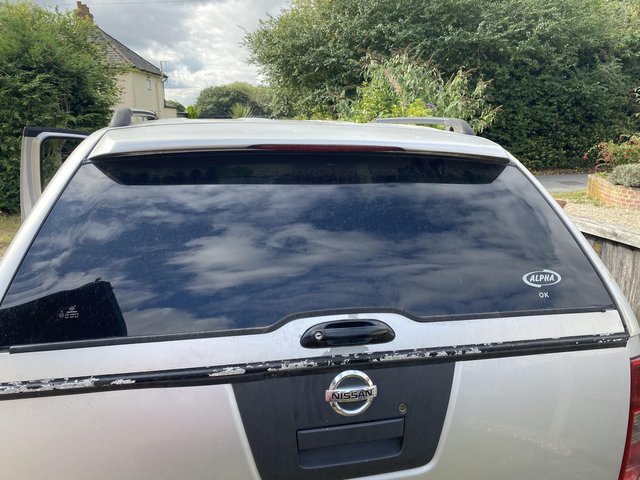 Nissan navara canopy D40 Came off my 07 plate Will need