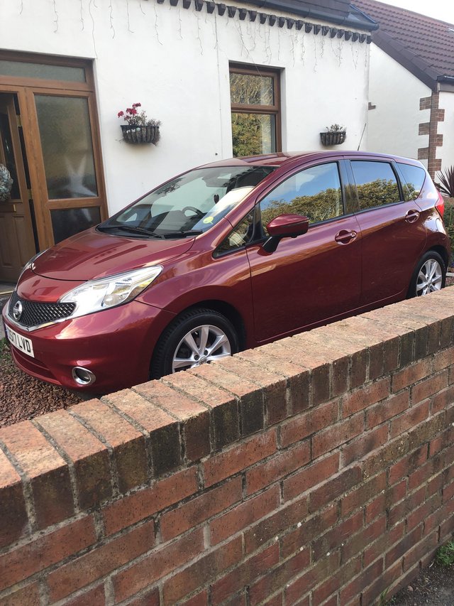 NISSAN NOTE DCI TEKNA  Red