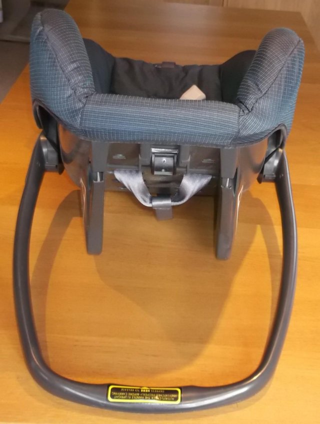 CAR SEAT (BRITAX 'ASIS') AND BOOSTER SEAT.