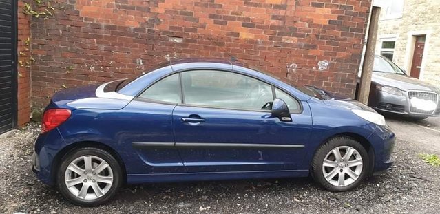 peugeot 207cc,,mot 26th aug 